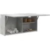 Image de vidaXL Armoire murale - Gris béton