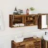 Image de VidaXL Armoire murale - Vieux bois 100cm