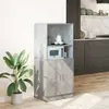 Image de VidaXL Armoire cuisine Gris Béton