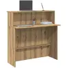 Image de vidaXL Bureau de réception avec comptoir