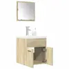 Image de vidaXL Ensemble meubles salle de bain 3 pcs chêne sonoma