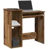 Image de VIDAXL Bureau avec étagères - Vieux bois