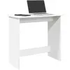 Image de vidaXL Bureau Blanc - Bois d'ingénierie
