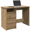 Image de VidaXL Bureau chêne artisanal 102 cm