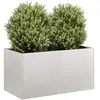 Image de vidaXL Jardinière - Acier inoxydable