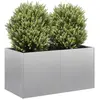 Image de vidaXL Jardinière acier galvanisé