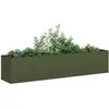 Image de vidaXL Jardinière vert olive