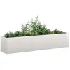 Image de vidaXL Jardinière Acier inoxydable - Argenté
