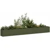 Image de vidaXL Jardinière 360 x 40 cm - Vert olive