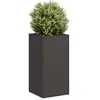 Image de vidaXL Jardinière acier laminé à froid - Noir