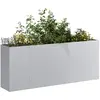 Image de vidaXL Jardinière 8721158676122 - Acier galvanisé