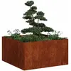 Image de vidaXL Jardinière Acier Inoxydable - Rouillé