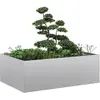 Image de vidaXL Jardinière Acier Galvanisé