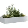 Image de vidaXL Jardinière Galvanisée 200x80x40 cm