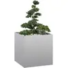 Image de vidaXL Jardinière acier galvanisé