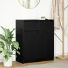 Image de Buffet Vidaxl chêne noir - 71x35x84 cm