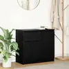 Image de Vidaxl Buffet avec Tiroir 71x35x65 cm - Chêne Noir