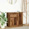 Image de vidaXL Buffet avec tiroir - Vieux bois