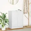 Image de Vidaxl Buffet Blanc 57x34x76 cm