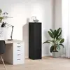 Image de vidaXL Buffet haut - Chêne noir