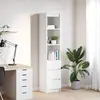 Image de Vidaxl Buffet haut - Blanc