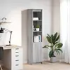 Image de Vidaxl Buffet 37,5x35x180 cm - Sonoma Gris