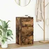 Image de Vidaxl Buffet 37,5 cm - Chêne fumé