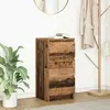 Image de Vidaxl Buffet 37,5x35x76 cm - Vieux Bois