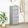 Image de Buffet Vidaxl sonoma gris - 37,5x35x99 cm