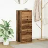 Image de Vidaxl Buffet avec Tiroirs 37,5x35x99 cm - Vieux Bois