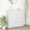 Image de Vidaxl Buffet Blanc 100x35x99 cm
