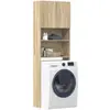 Image de vidaXL Meuble de machine à laver chêne sonoma bois d'ingénierie