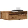Image de vidaXL Table de chevet - Vieux bois