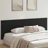 Image de vidaXL Tête de lit Chêne noir 160 x 1,5 x 80,5 cm Bois d'ingénierie