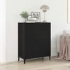 Image de vidaXL Buffet - Chêne Noir