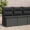 Image de Vidaxl Ensemble Salon de Jardin 2 pcs - Noir Résine Tressée