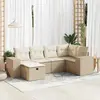 Image de vidaXL Salon de jardin polyvalent - Beige