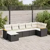 Image de vidaXL Salon de jardin 7 pcs