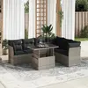 Image de VIDAXL Salon de jardin 7 pcs - Gris