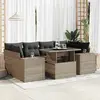 Image de VIDAXL Salon de jardin 7 pcs Gris