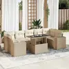 Image de VIDAXL Salon de jardin 8 pcs Beige