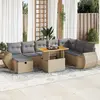 Image de vidaXL Salon de jardin - Beige