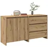 Image de vidaXL Buffet 2 pcs - Chêne Artisanal