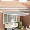 Image de vidaXL Toile de rechange pour store banne 3 x 2,5 m Gris clair