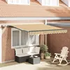 Image de vidaXL Auvent Rétractable Multicolore 300 x 250 cm tissu