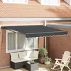 Image de vidaXL Cadre d'auvent Anthracite 350 x 250 cm