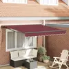 Image de vidaXL Cadre d'auvent Bordeaux 350 x 250 cm
