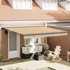 Image de vidaXL Auvent Multicolore 400 x 300 x 165 cm Polyester et Aluminium