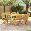 Image de Chaises Pliables 6 Pièces VIDAXL - Acacia Gris