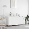 Image de vidaXL Buffet Blanc 135 x 41 x 75 cm Bois d'ingénierie